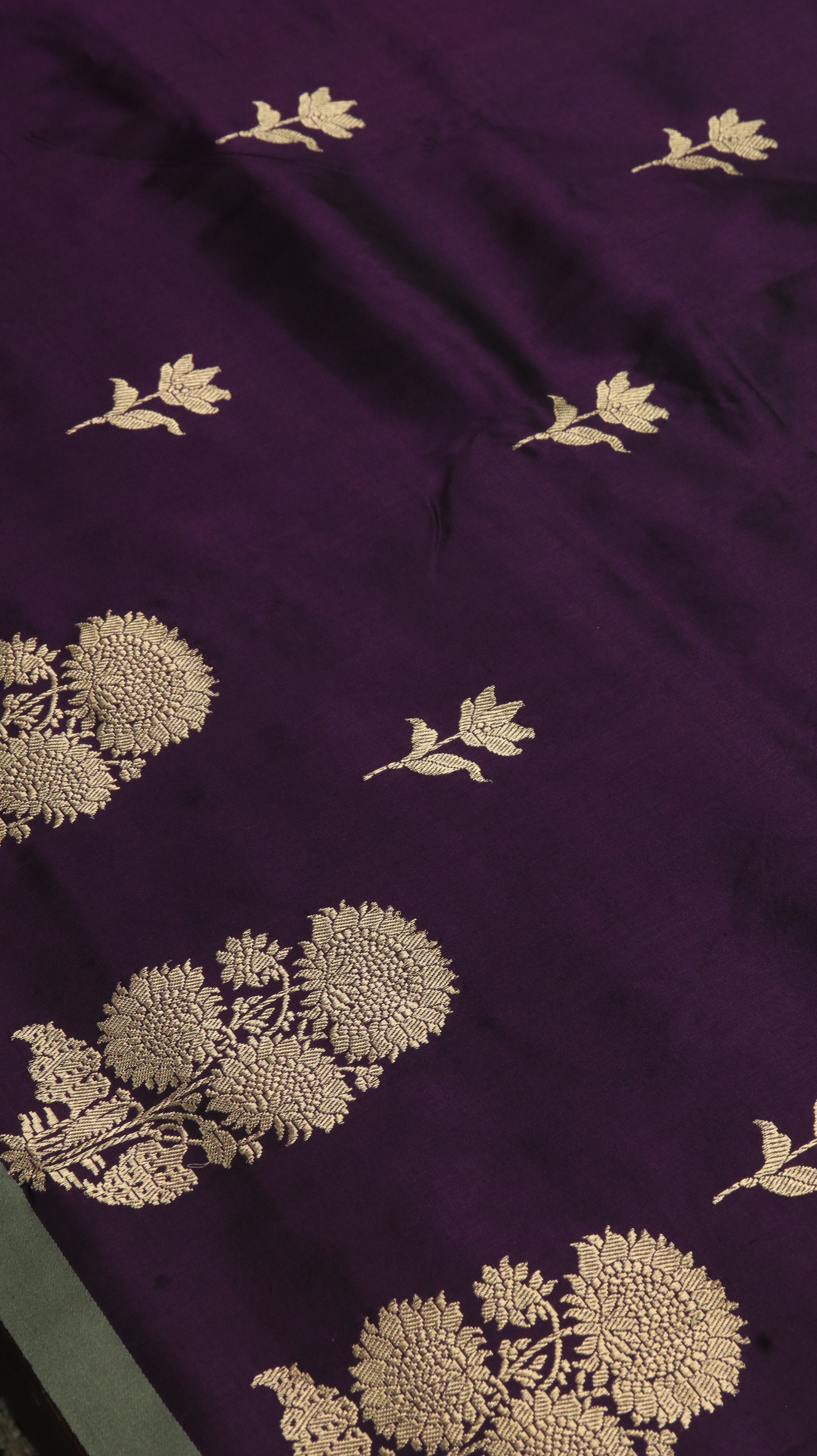Plum Majesty | Banarasi