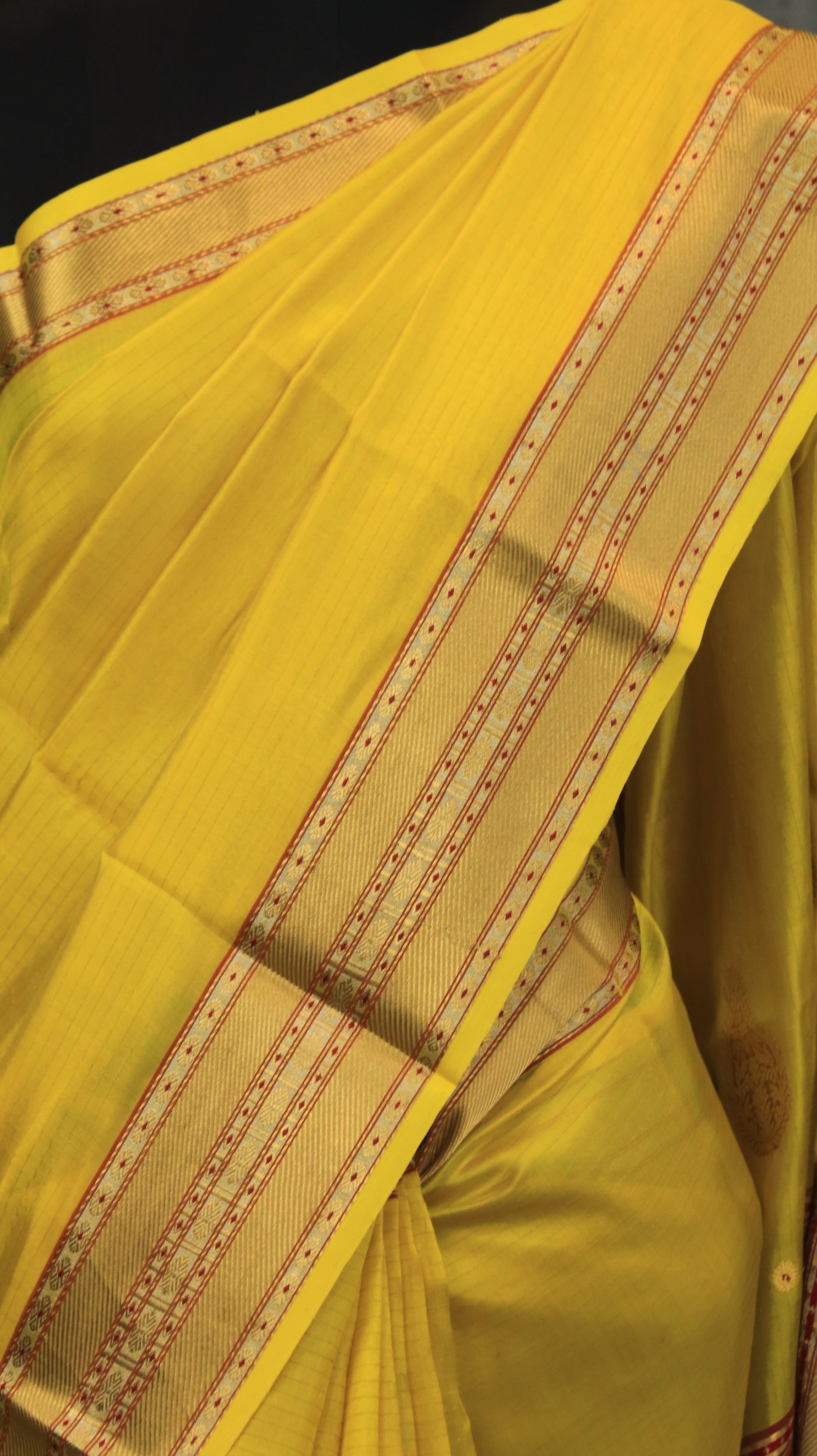 Haldi Glow | Chanderi