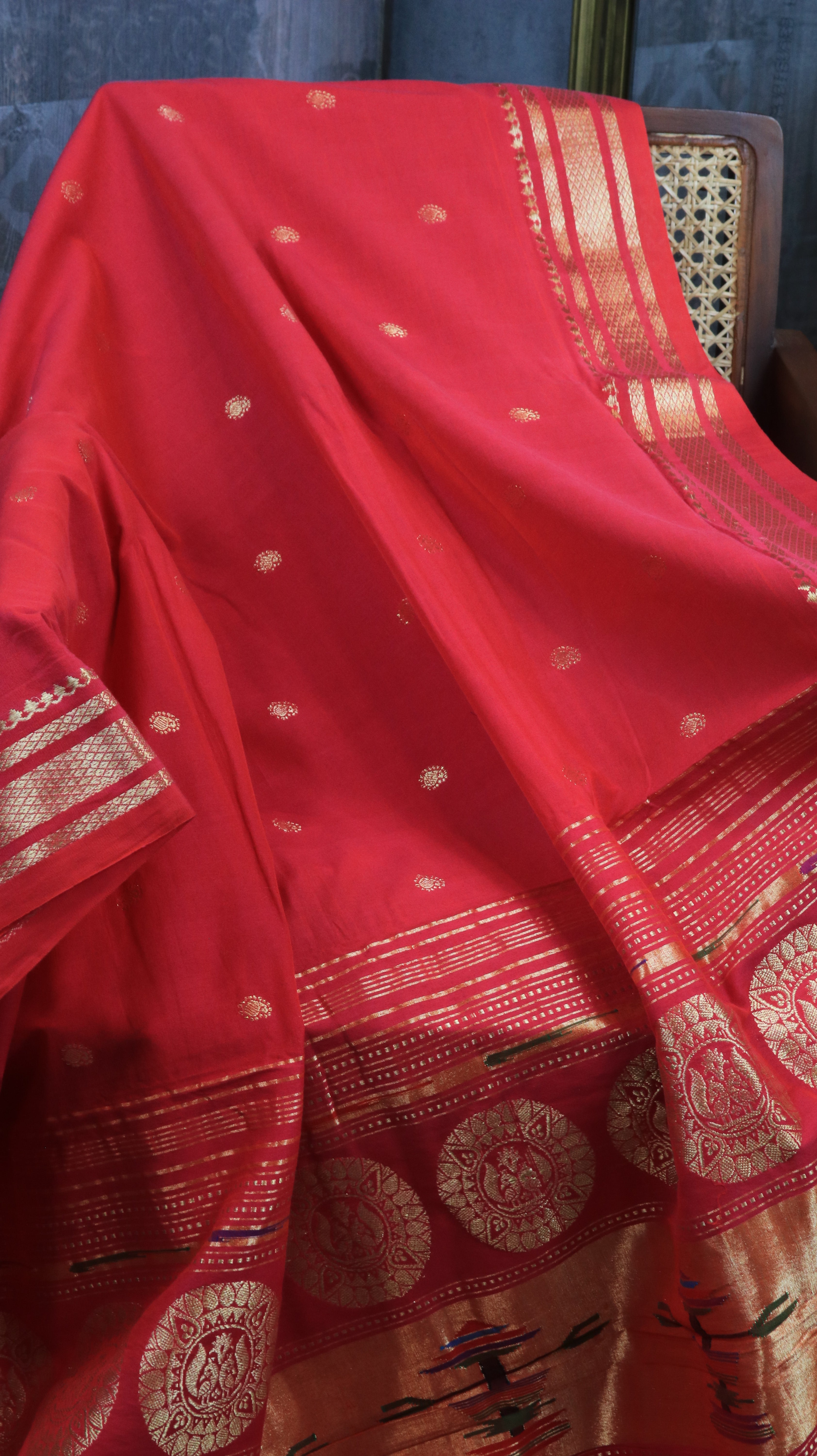Kumkum Kalasha | Paithani