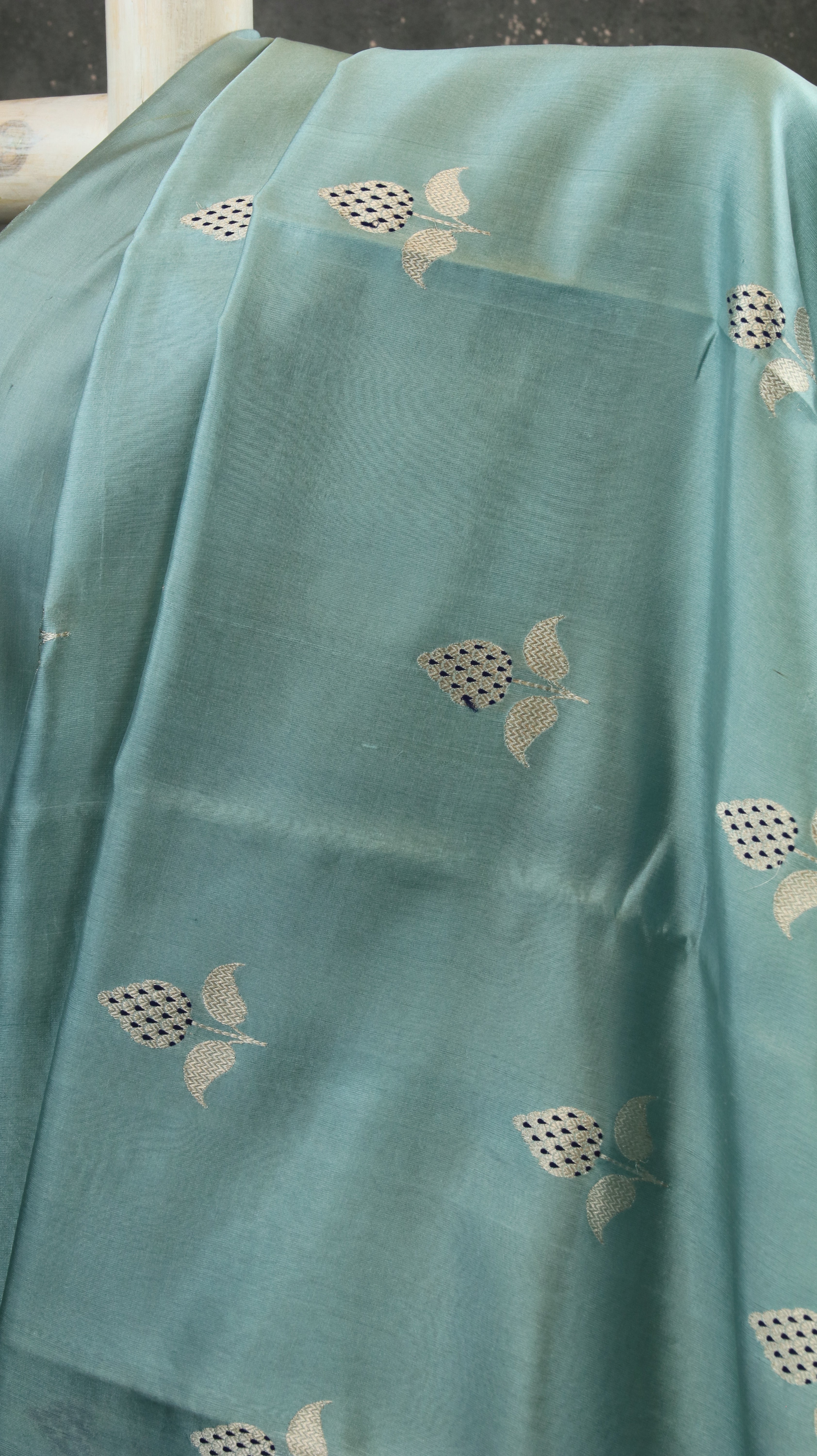 Teal Breeze |Chanderi