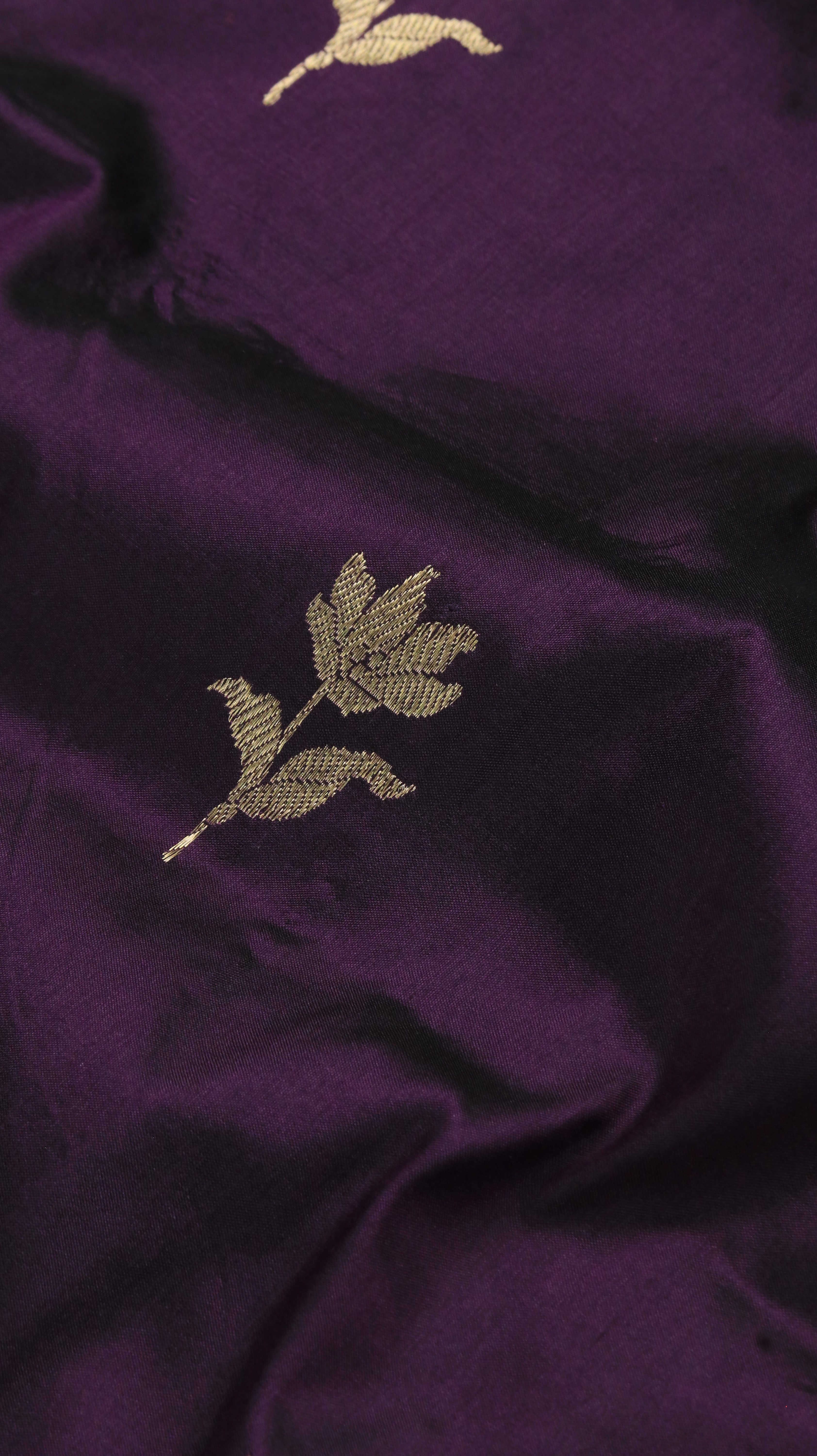 Plum Majesty | Banarasi