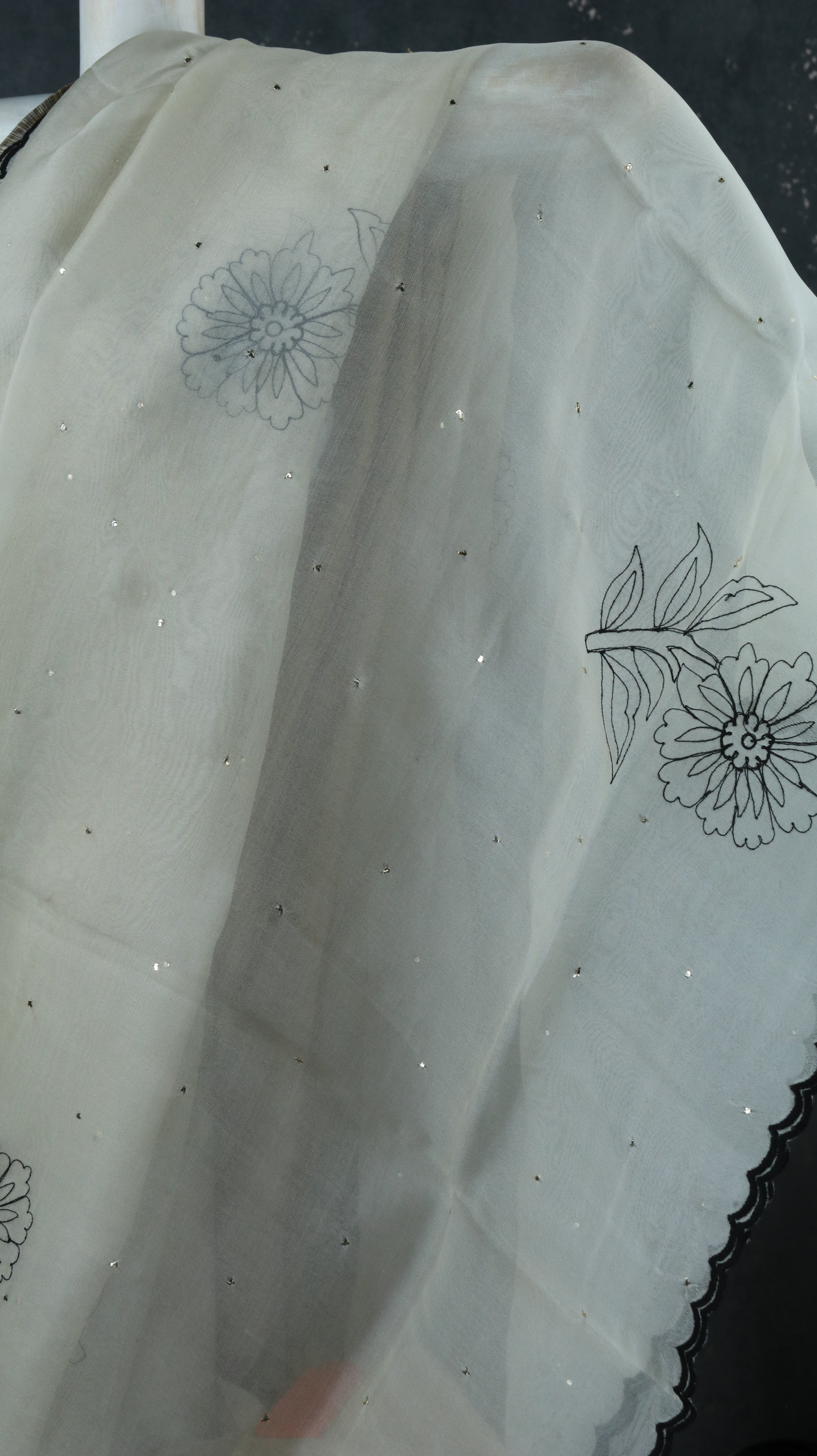 Ivory Mist | Organza