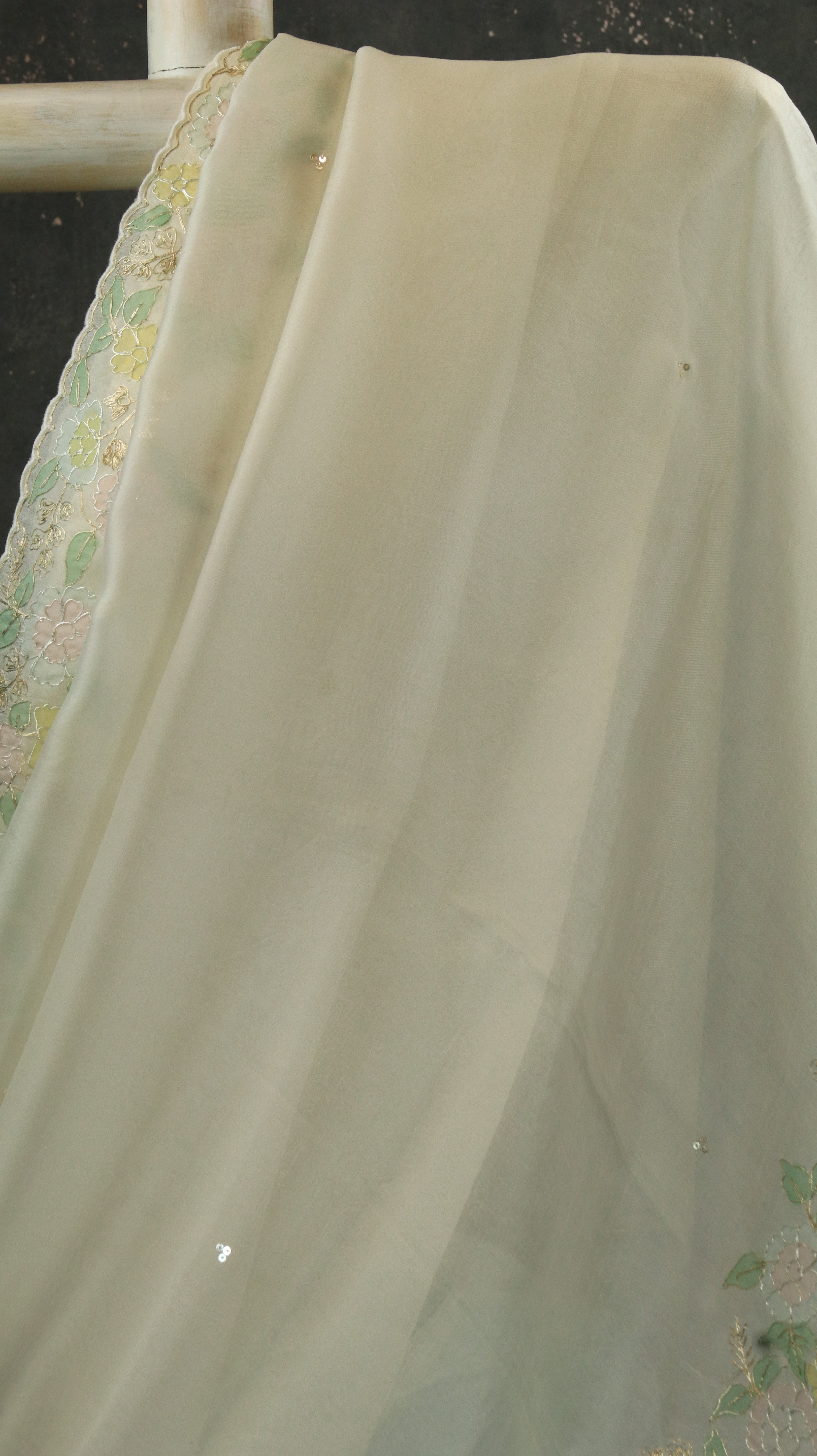 Ivory Meadow | Organza