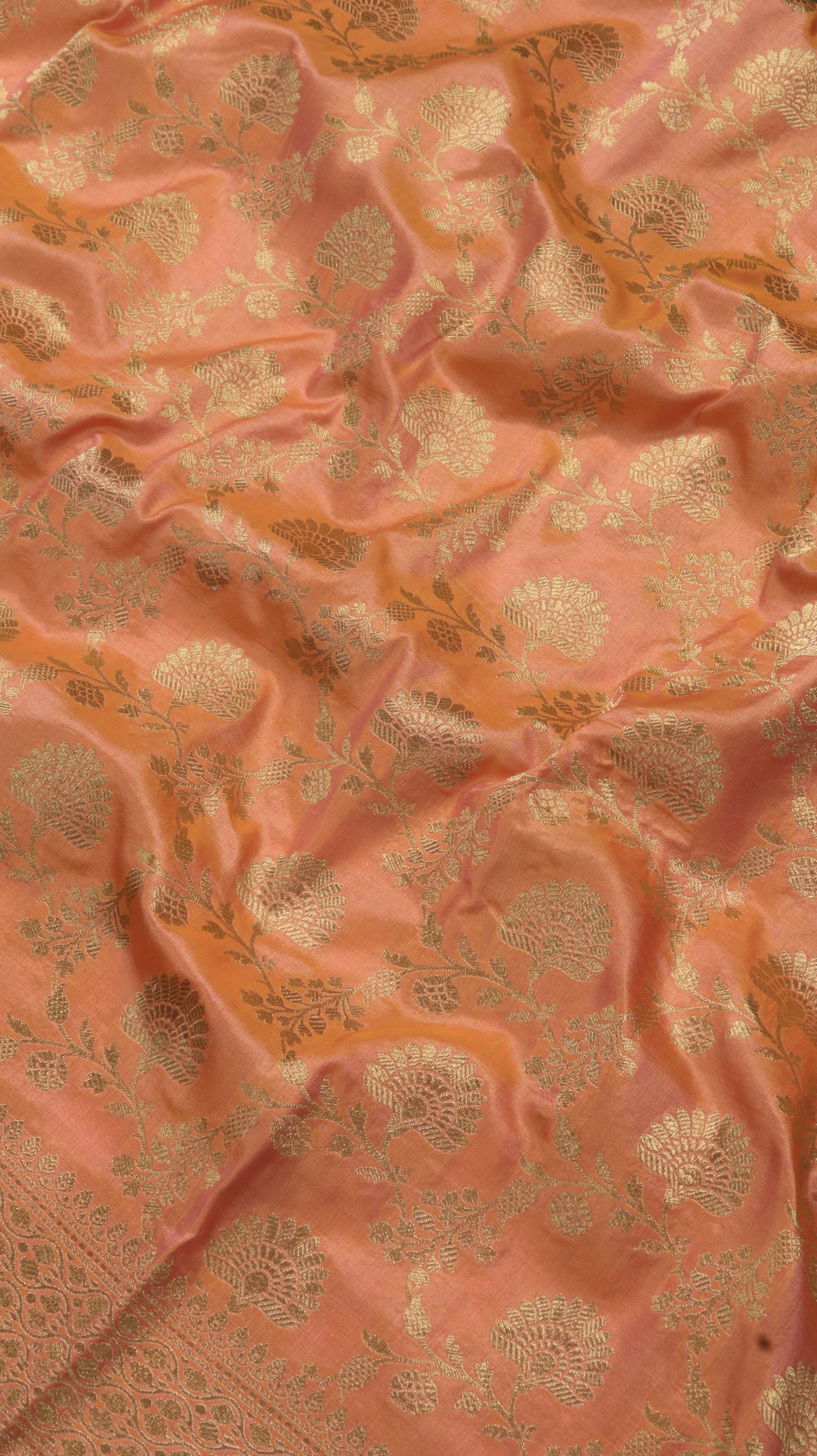 Peach Lumiere | Banarasi