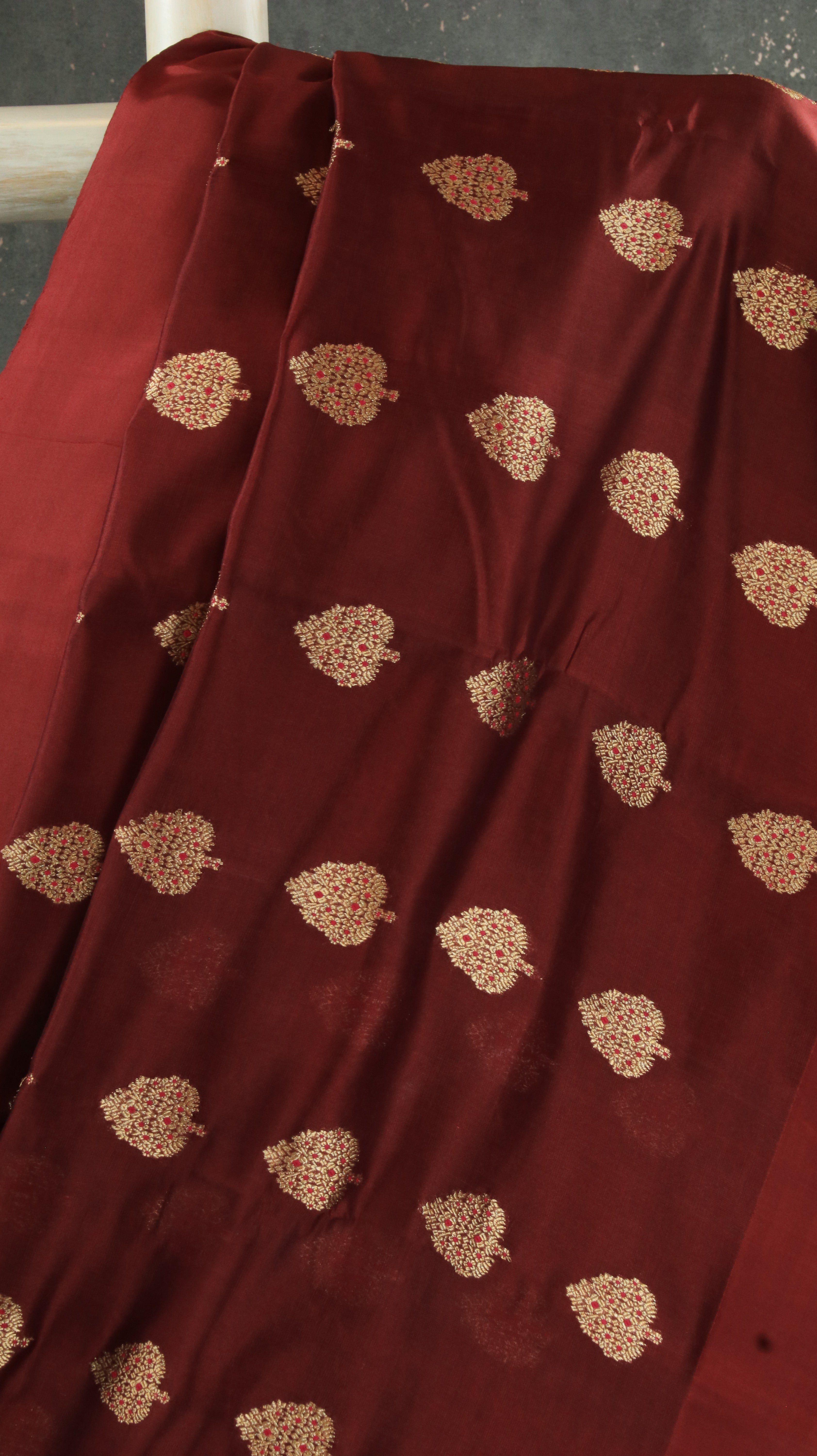 Ruby Heirloom| Chanderi