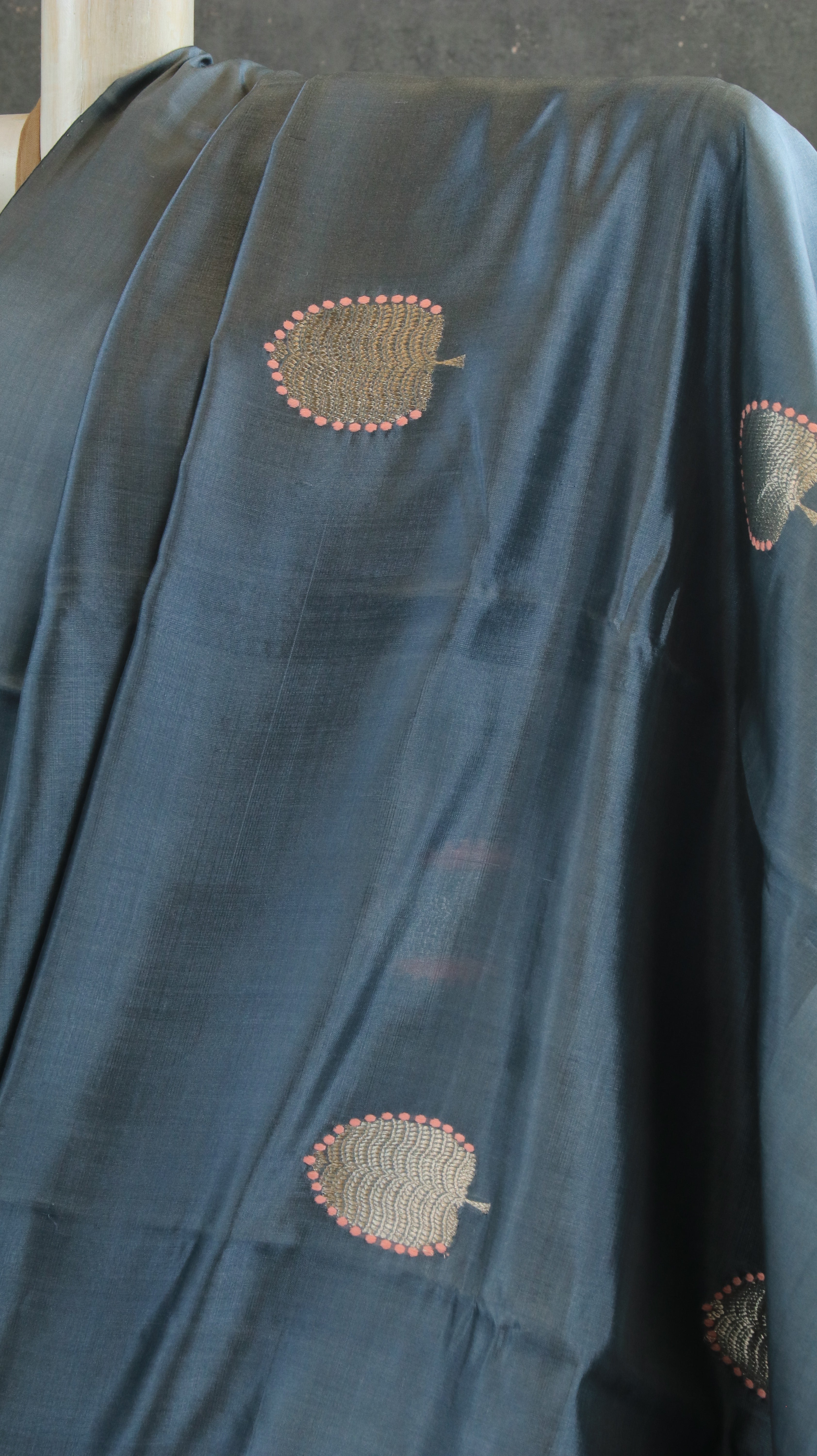 Dusky Bloom | Chanderi