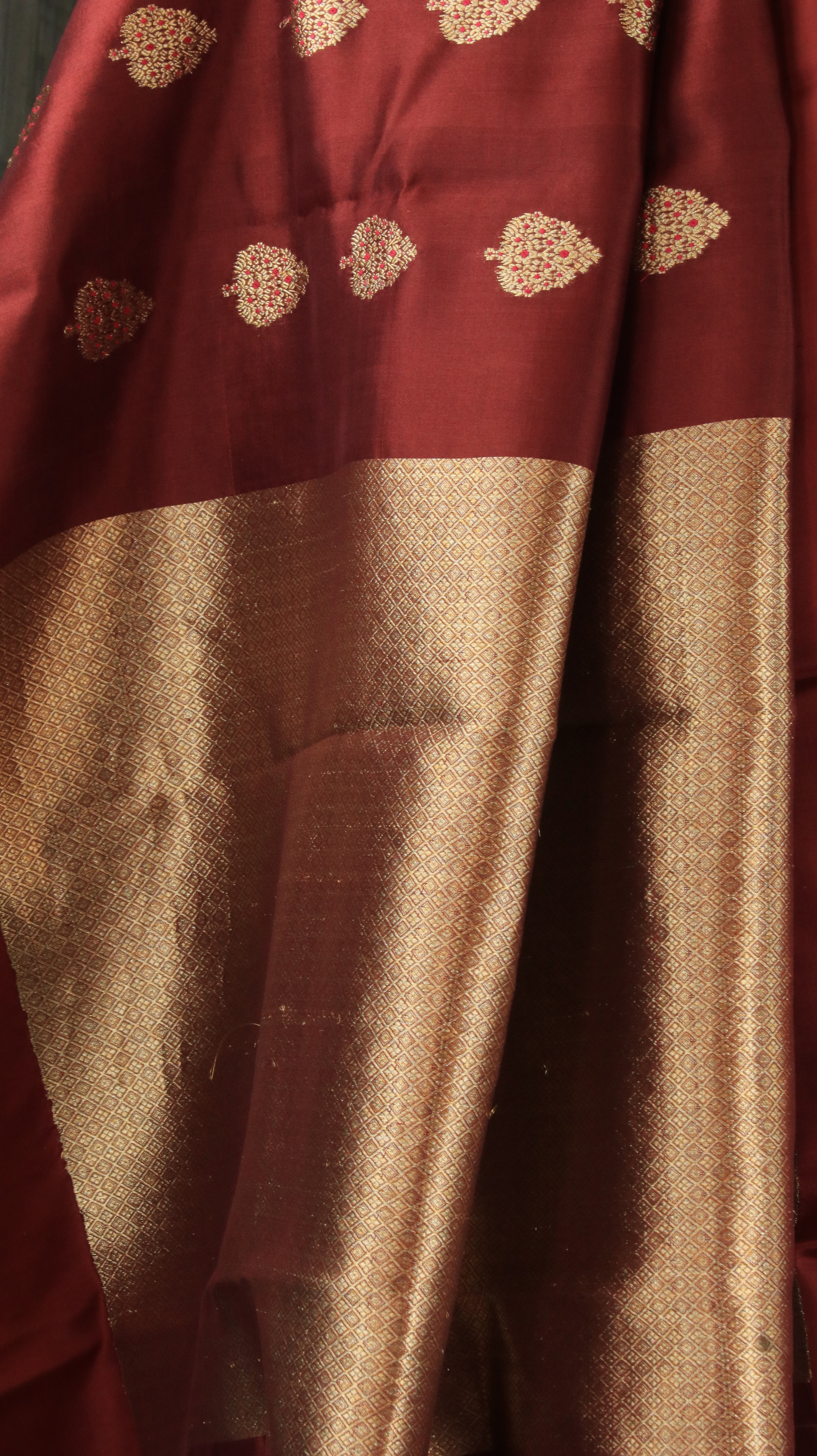 Ruby Heirloom| Chanderi