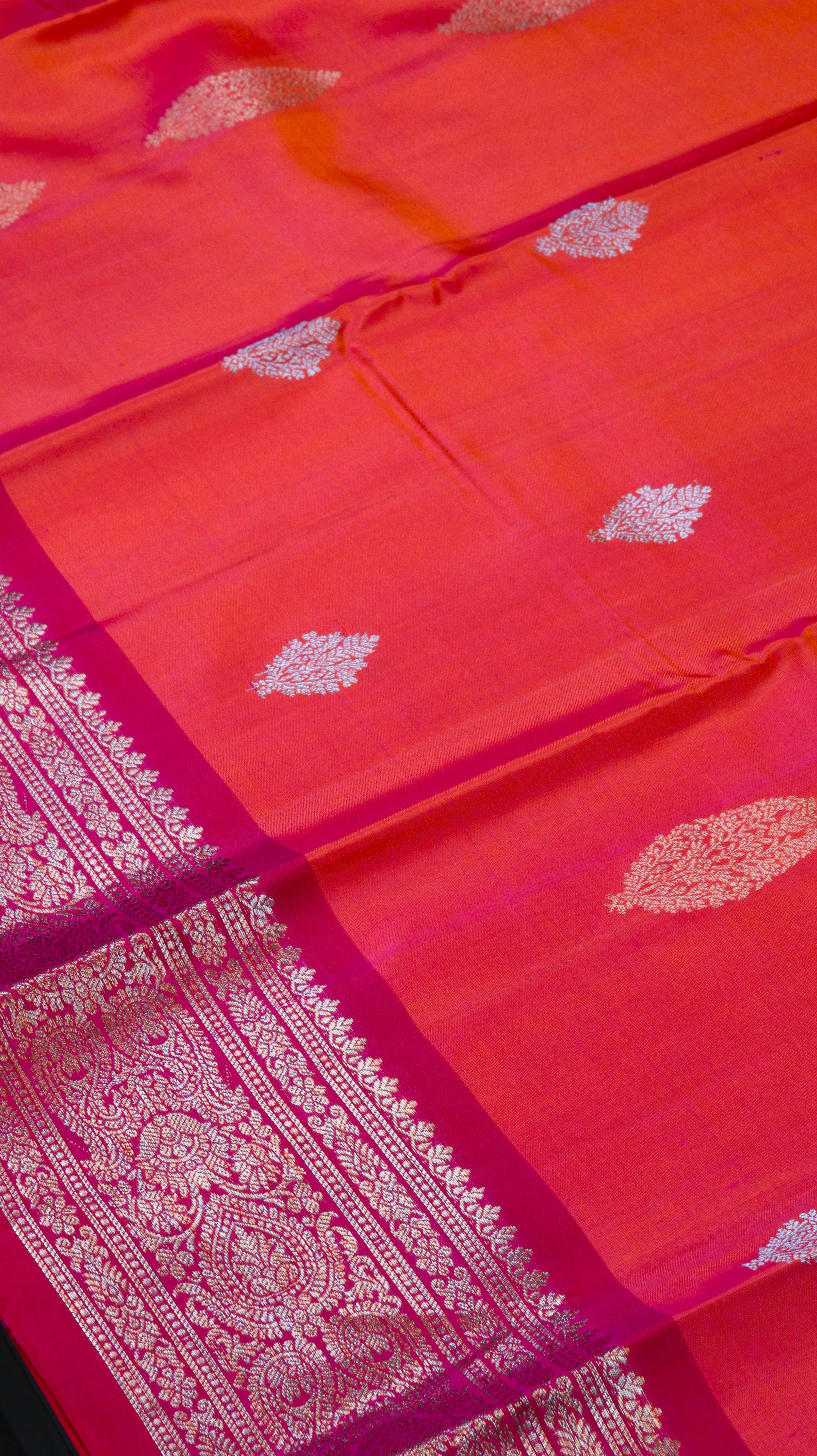 Blushfire Bloom | Kanjivaram
