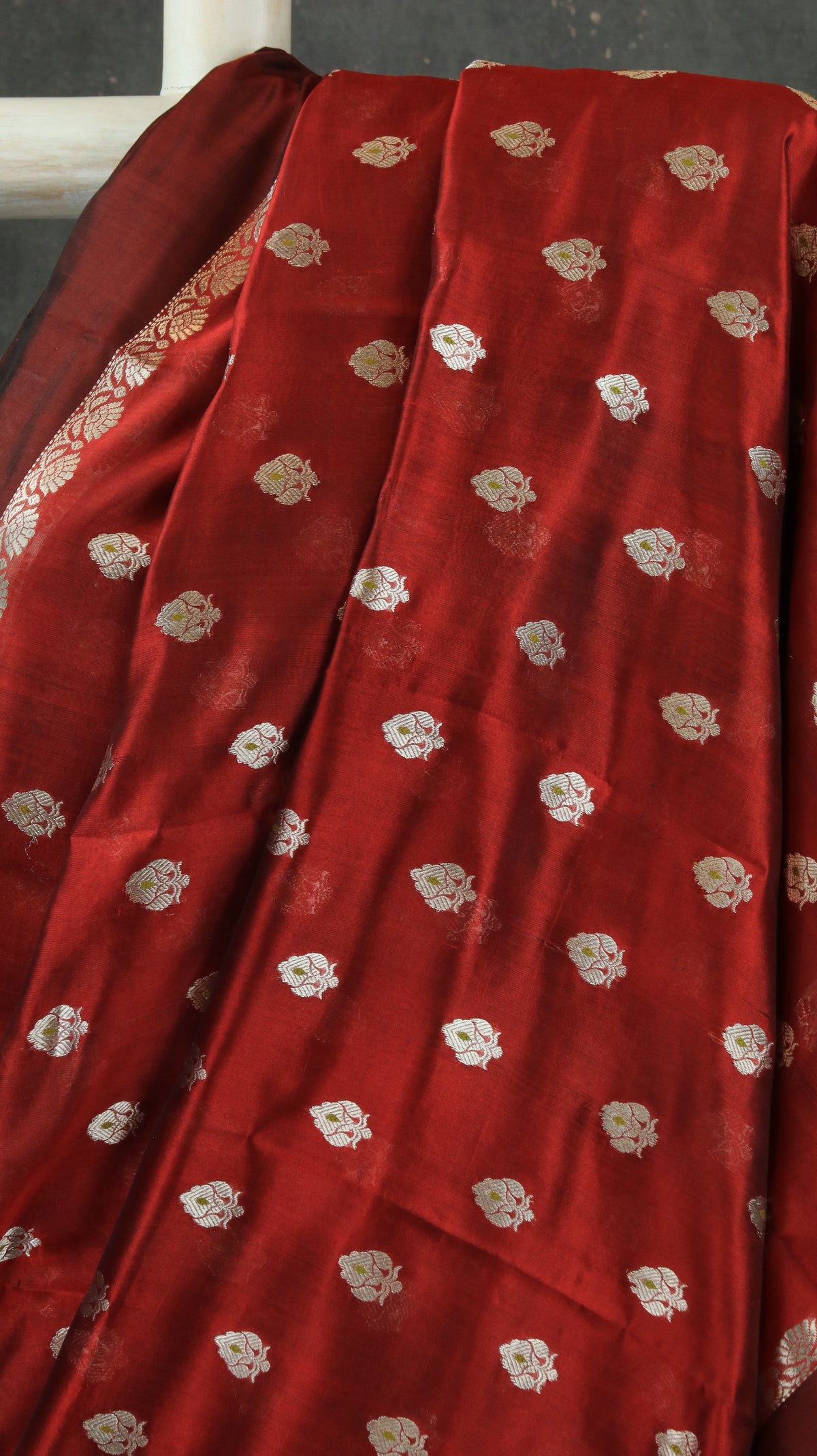 Ruby Radiance | Chanderi