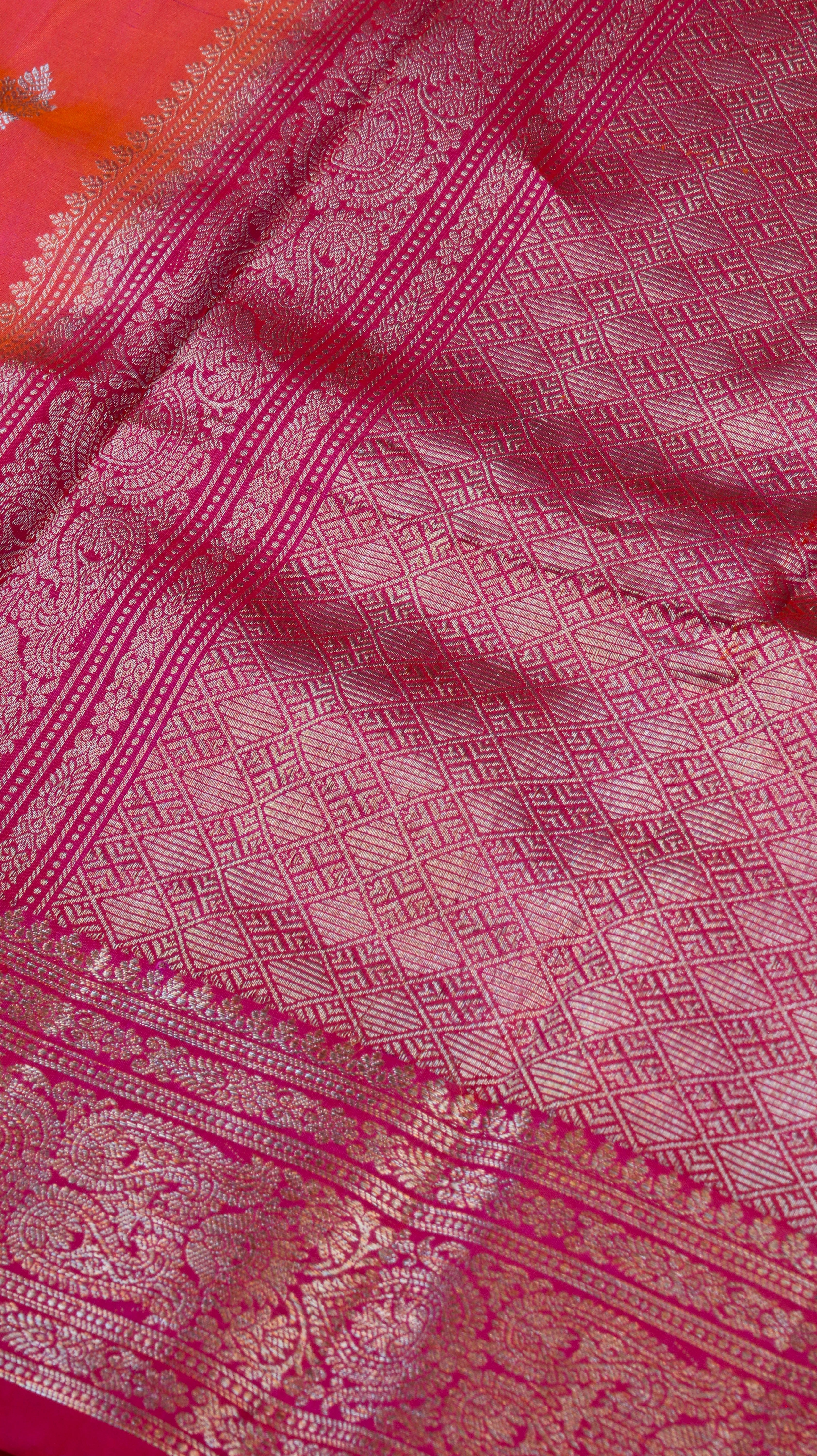 Blushfire Bloom | Kanjivaram