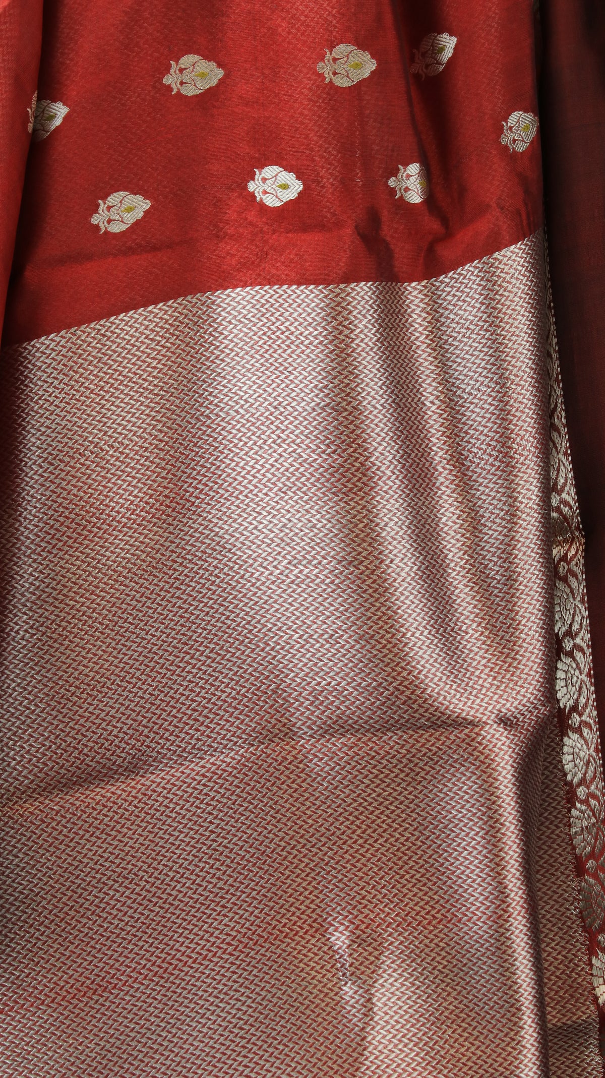 Ruby Radiance | Chanderi