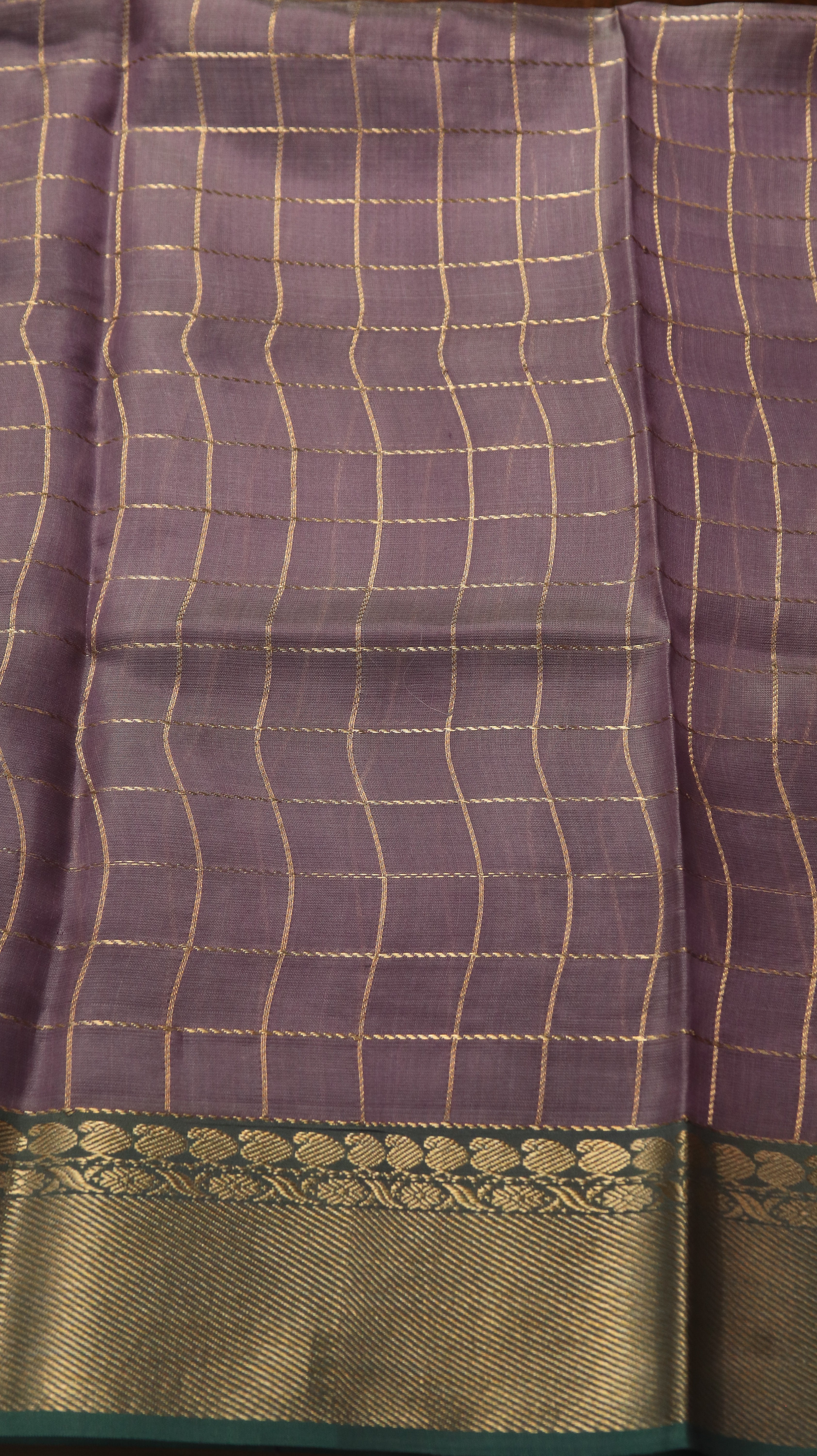 Lavender Regalia | Chanderi