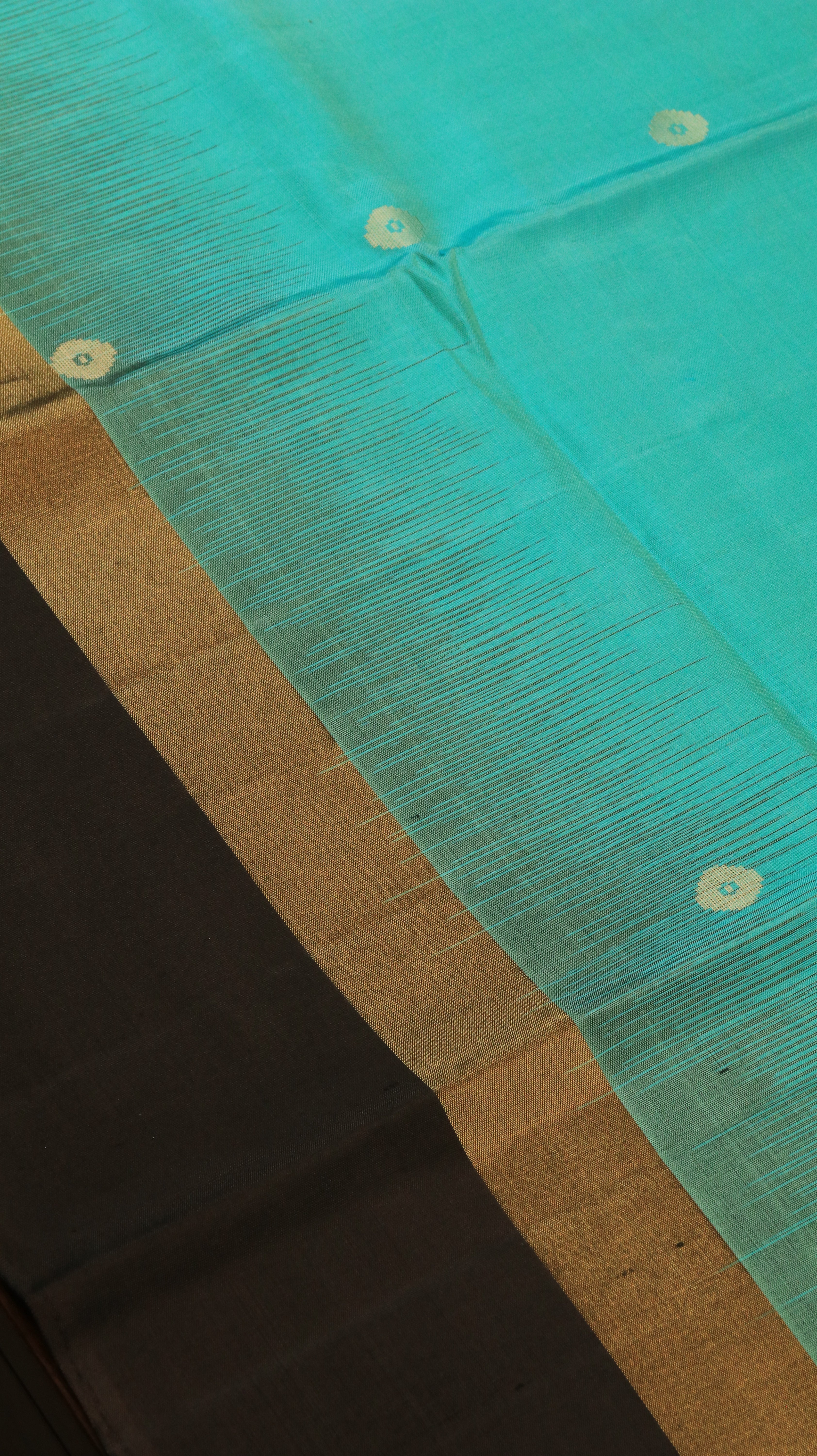 Antique Aqua | Kanjivaram