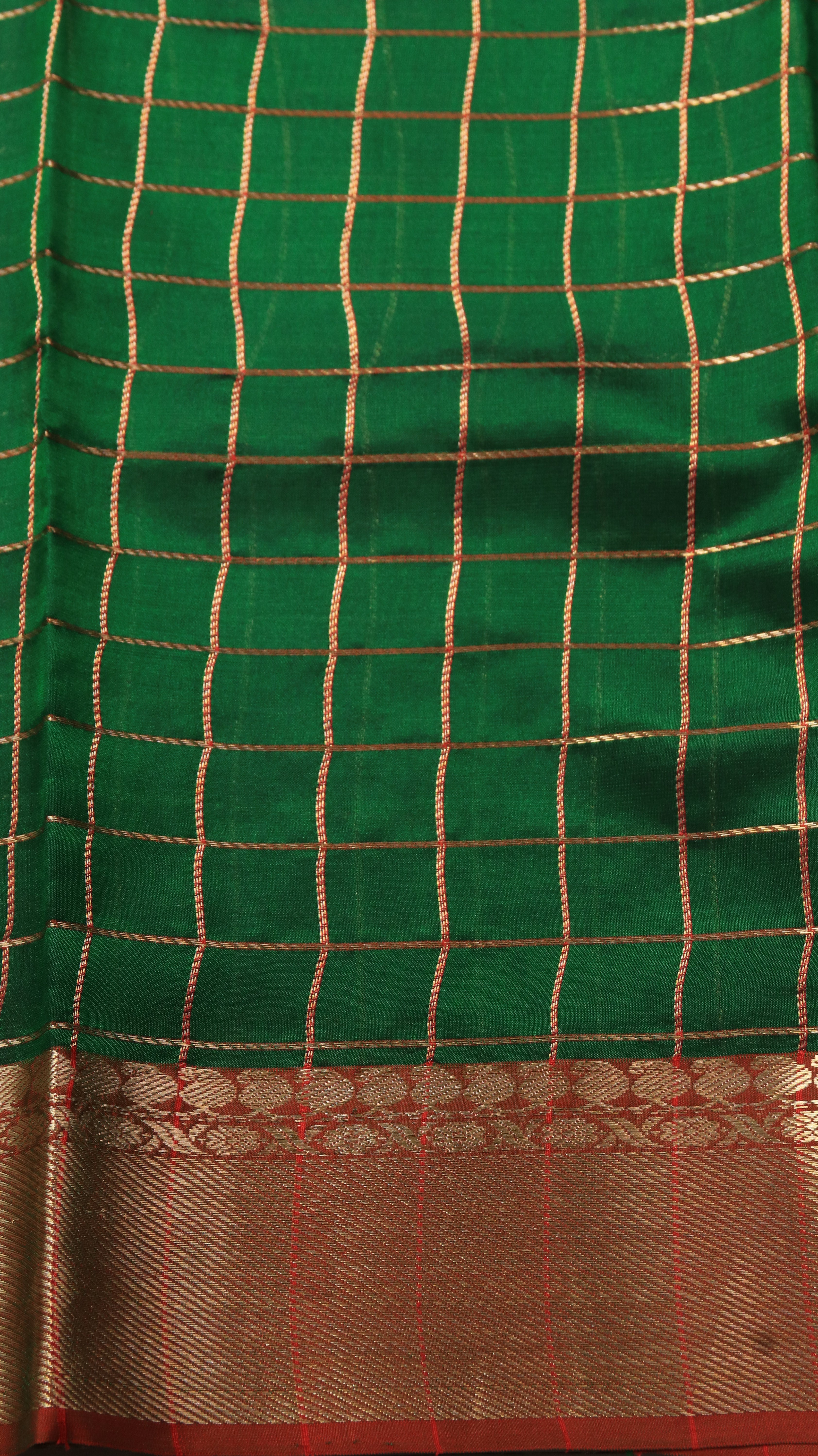 Emerald Regalia | Chanderi