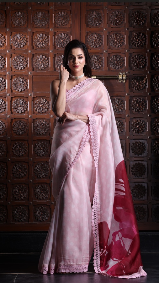 Gulab Dhvani | Organza