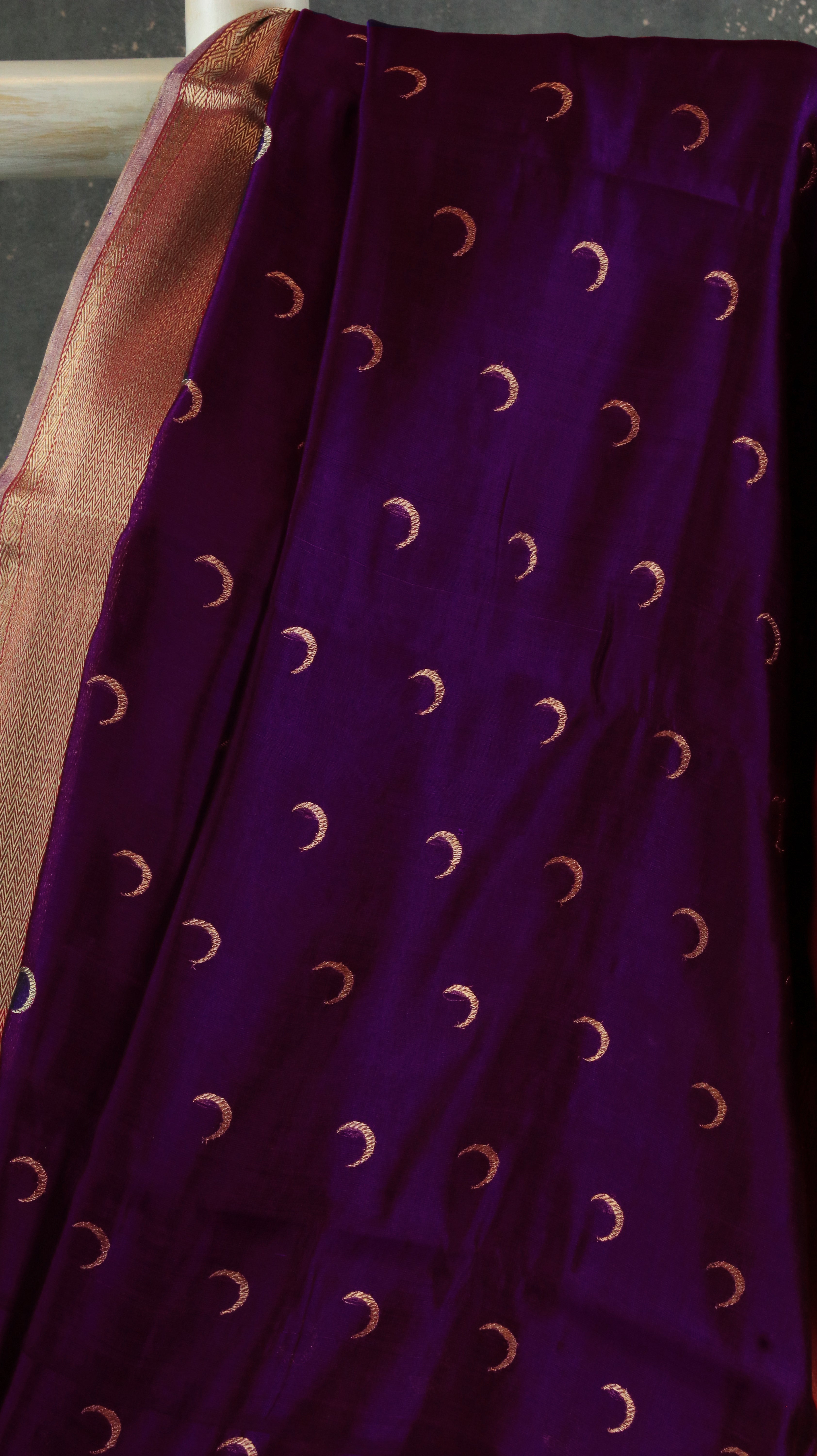 Imperial Violet | Chanderi