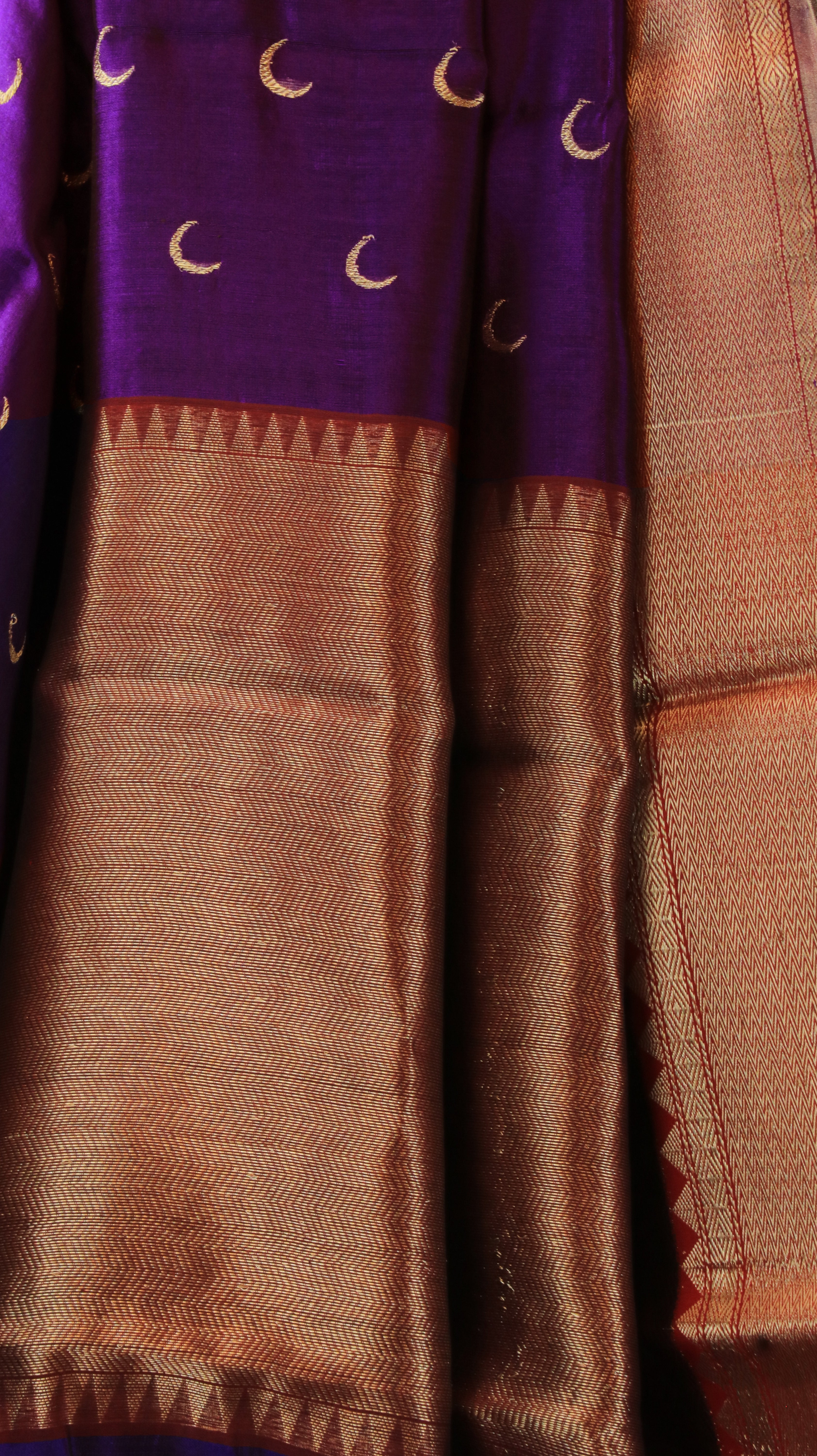 Imperial Violet | Chanderi